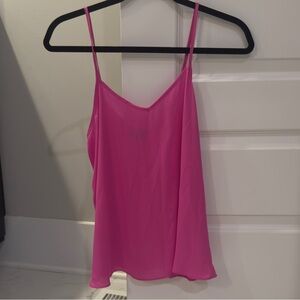 Women’s TOP SHOP Swing Cami Tank Top hot pink size 4